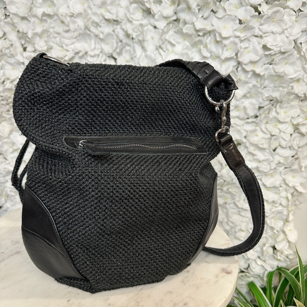 Boho Fringe Crossbody bag - Bkack - Picture 5 of 11